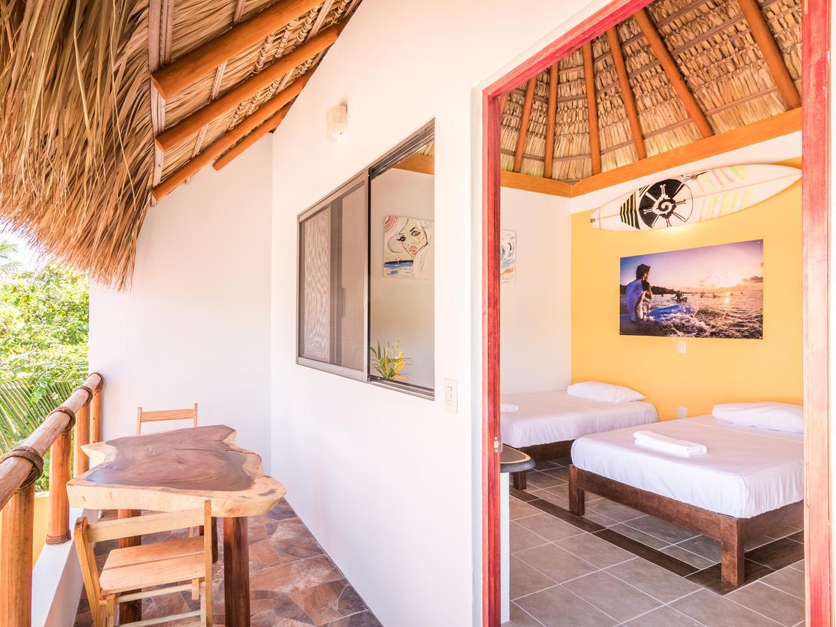 Experiencia Surf Camp Hostel Brisas de Zicatela Buitenkant foto