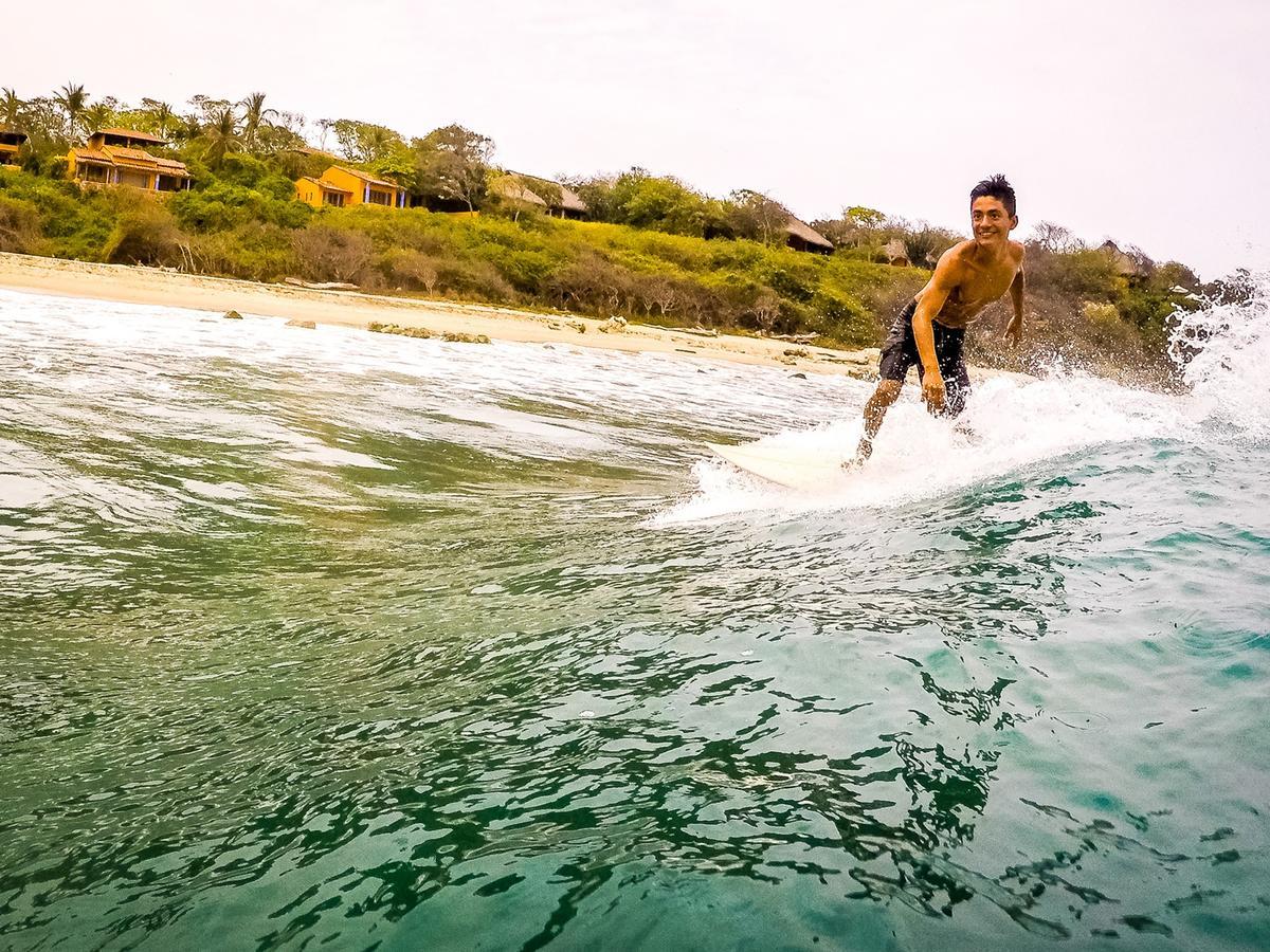 Experiencia Surf Camp Hostel Brisas de Zicatela Buitenkant foto