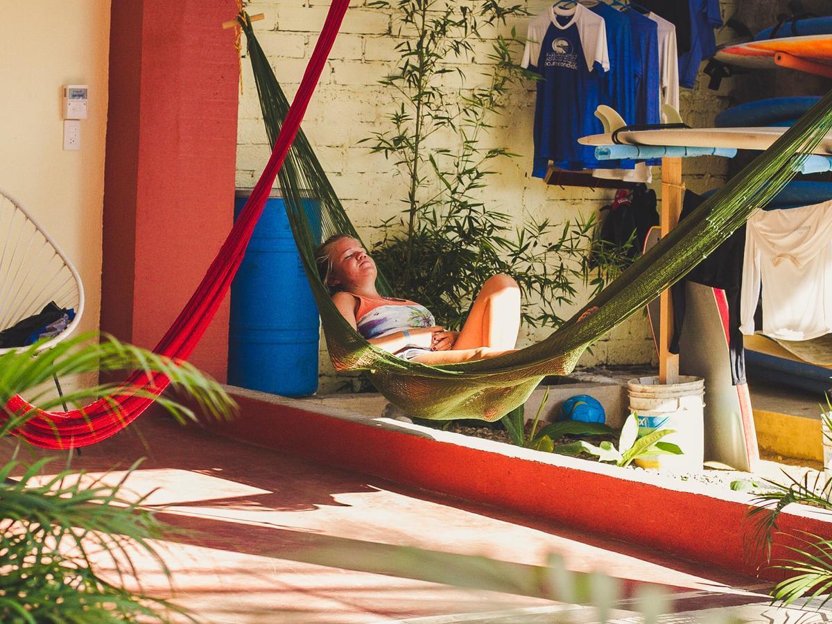Experiencia Surf Camp Hostel Brisas de Zicatela Buitenkant foto